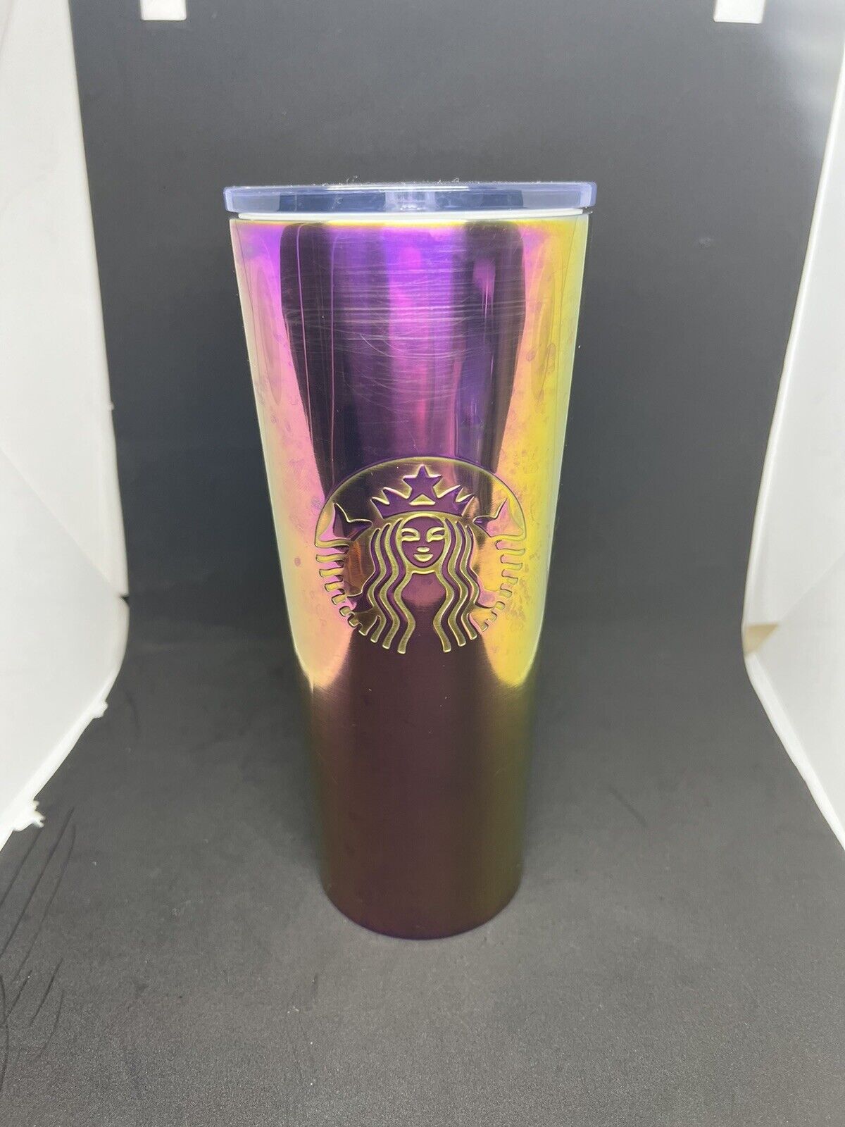 Starbucks oil slick hot SS tumbler