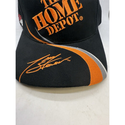 The Home Depot #20 Hat Cap Tony Stewart Adjustable Snapback Black NASCAR Hat NWT