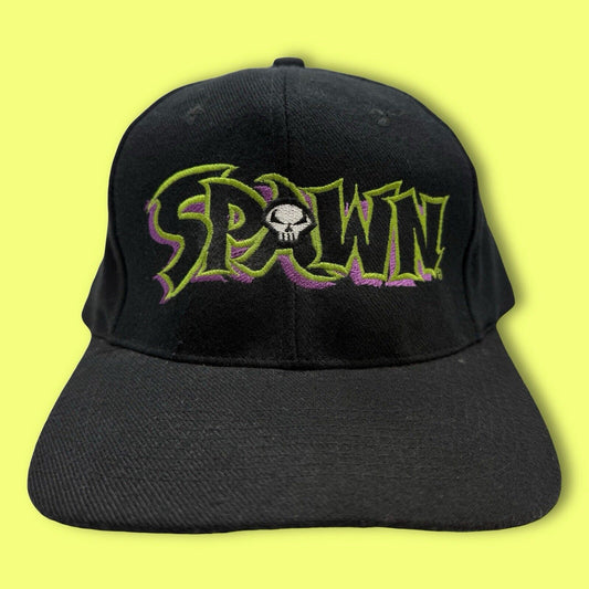 NWT Vintage Spawn Todd McFarlane Hat Rare Logo Cap Snapback Comic Book Antihero