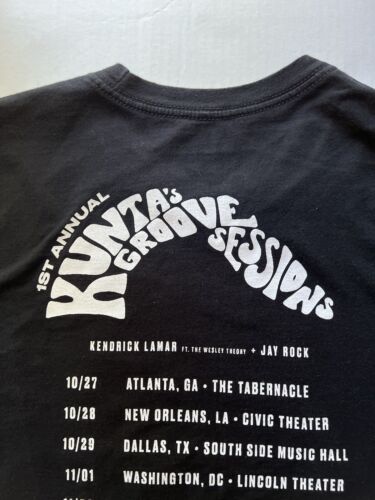 Kendrick Lamar Jay Rock 90059 2015 Kunta’s Groove Sessions Concert Merch T-Shirt