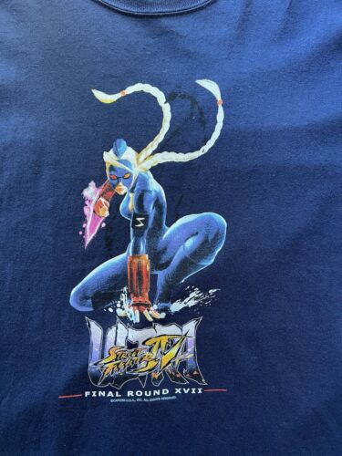 Ultra Street Fighter IV USA Final Round Tournament Shirt Medium Capcom Decapre