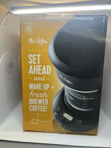 Mr. Coffee 5-Cup Coffee Maker, 25 oz. Mini Brew