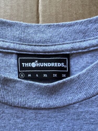 The Hundreds x Hook-Ups Adam Bomb Red Eyes T-Shirt Grey Size Medium 2013