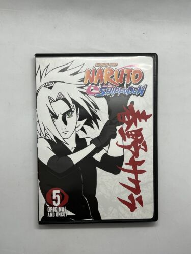 Naruto: Shippuden, Vol. 5 (DVD, 2010) Used Condition. Episode 18-21. Sakura