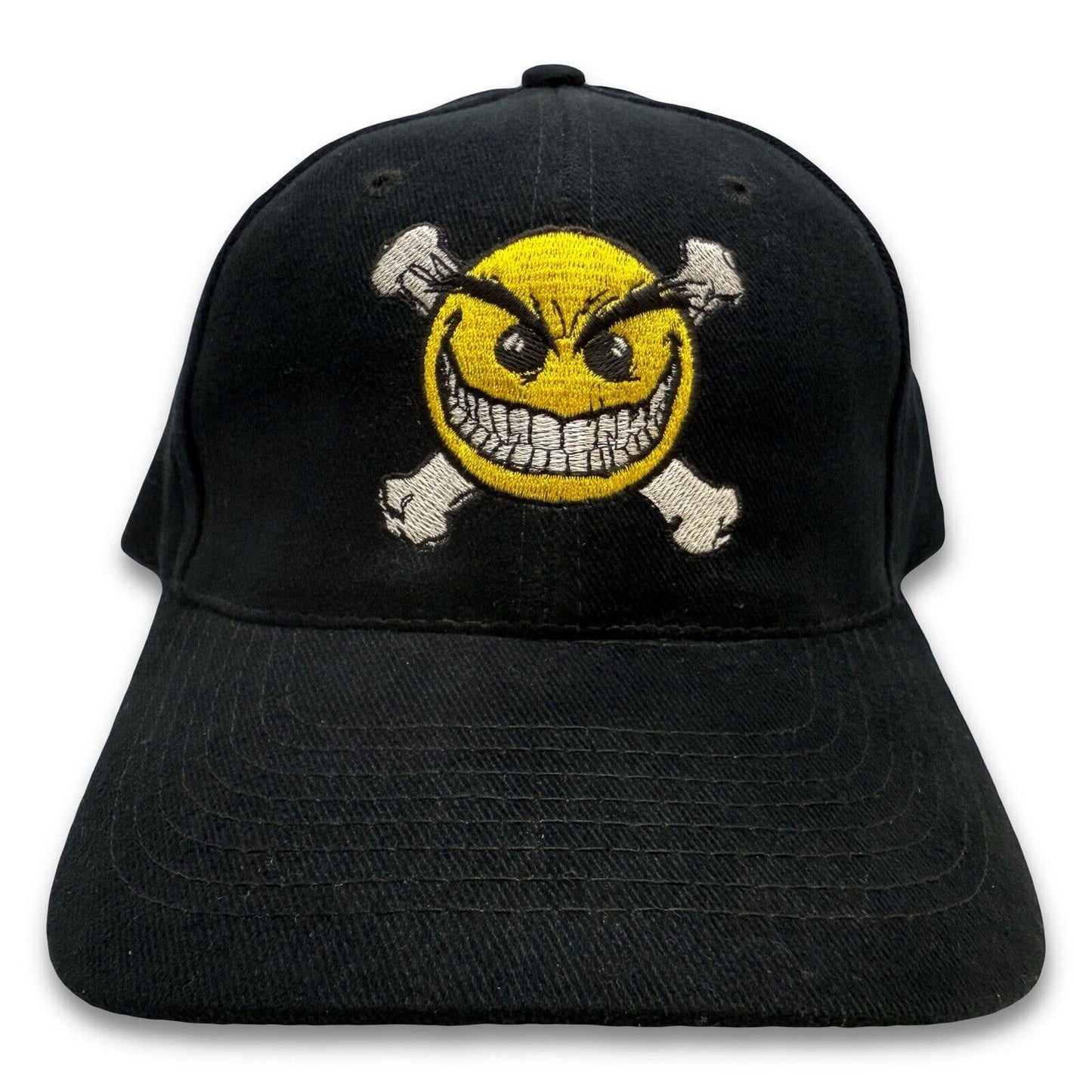 Vintage 90s Chaos Comics Evil Ernie Smiley Have A Psychotic Day Hat Cap Snapback