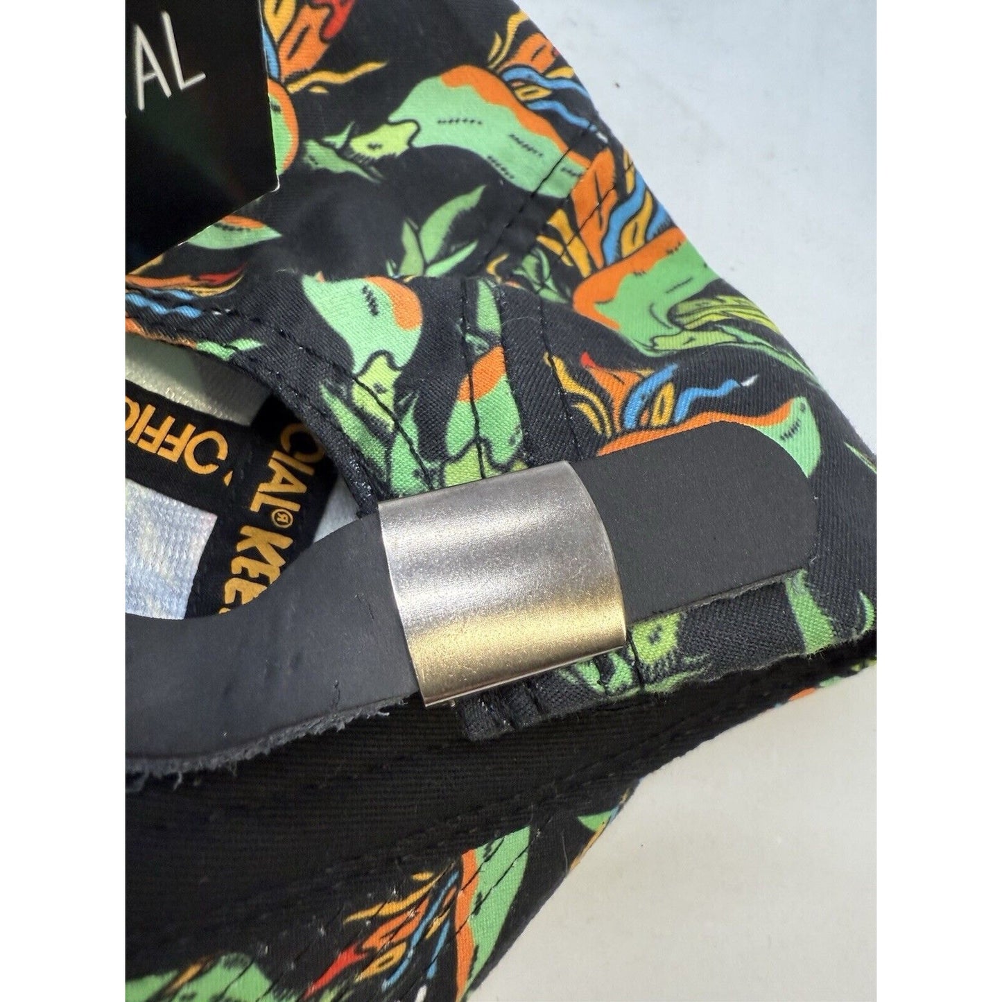 Aaron Kai For Official Accessory Bucket Hat Floral Bird Of Paradise