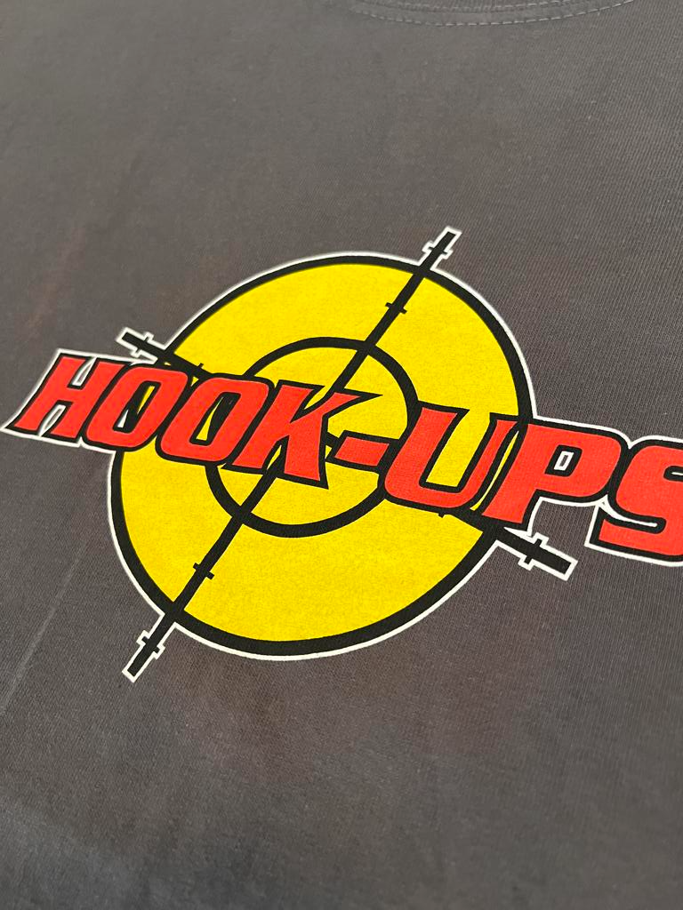 Hook-Ups Skateboards SS Crewneck T-shirt Crosshair