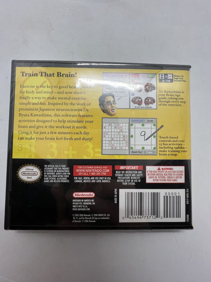 Brain Age: Train Your Brain in Minutes a Day (Nintendo DS, 2006)