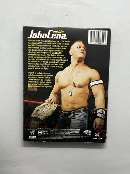 WWE - John Cena: My Life (DVD, 2007, 3-Disc Set)