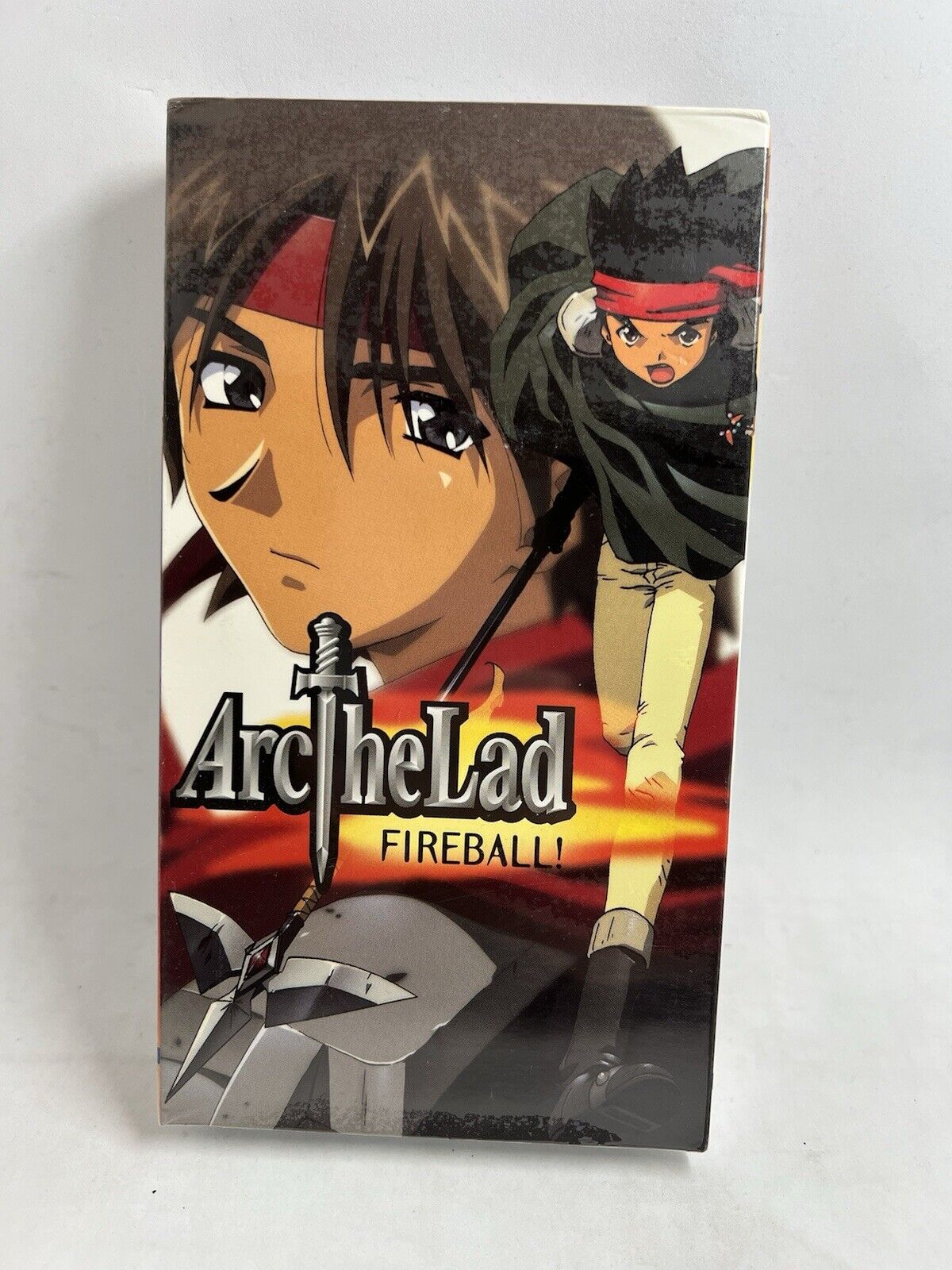 Arc the Lad Fireball Anime (VHS 1999) Video Tape NEW English Dubbed Sony Games