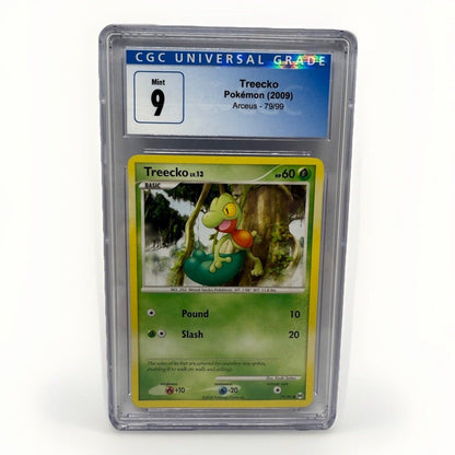 CGC MINT 9 Treecko 79/99 - Arceus - Pokemon Card Low Pop TCG PSA Graded