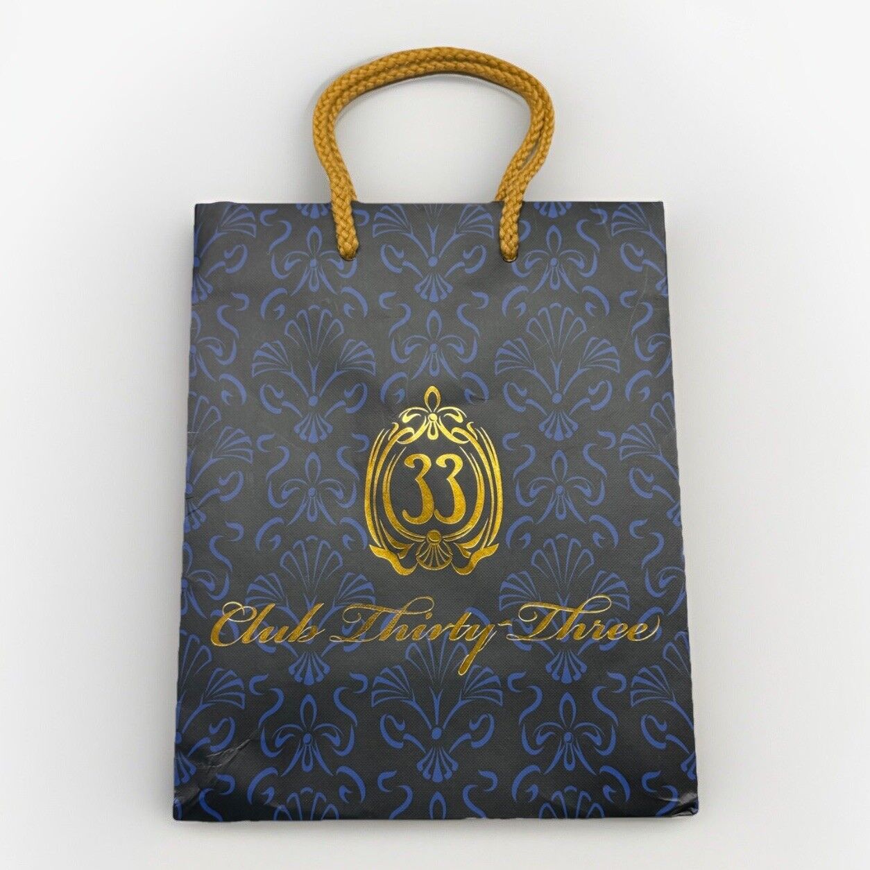 Club 33 Gift Bag, Small Club 33 Disney Souvenir Gift Bag, Disneyland Collectible