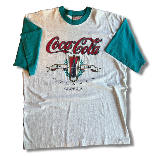 1992 Vintage Coca Cola Atlanta Georgia Shirt Size XL Made In USA