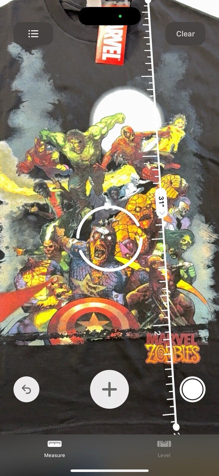 NWT 2007 MAD ENGINE Marvel Zombie Avengers Shirt MENS Zombie Superhero Crewneck