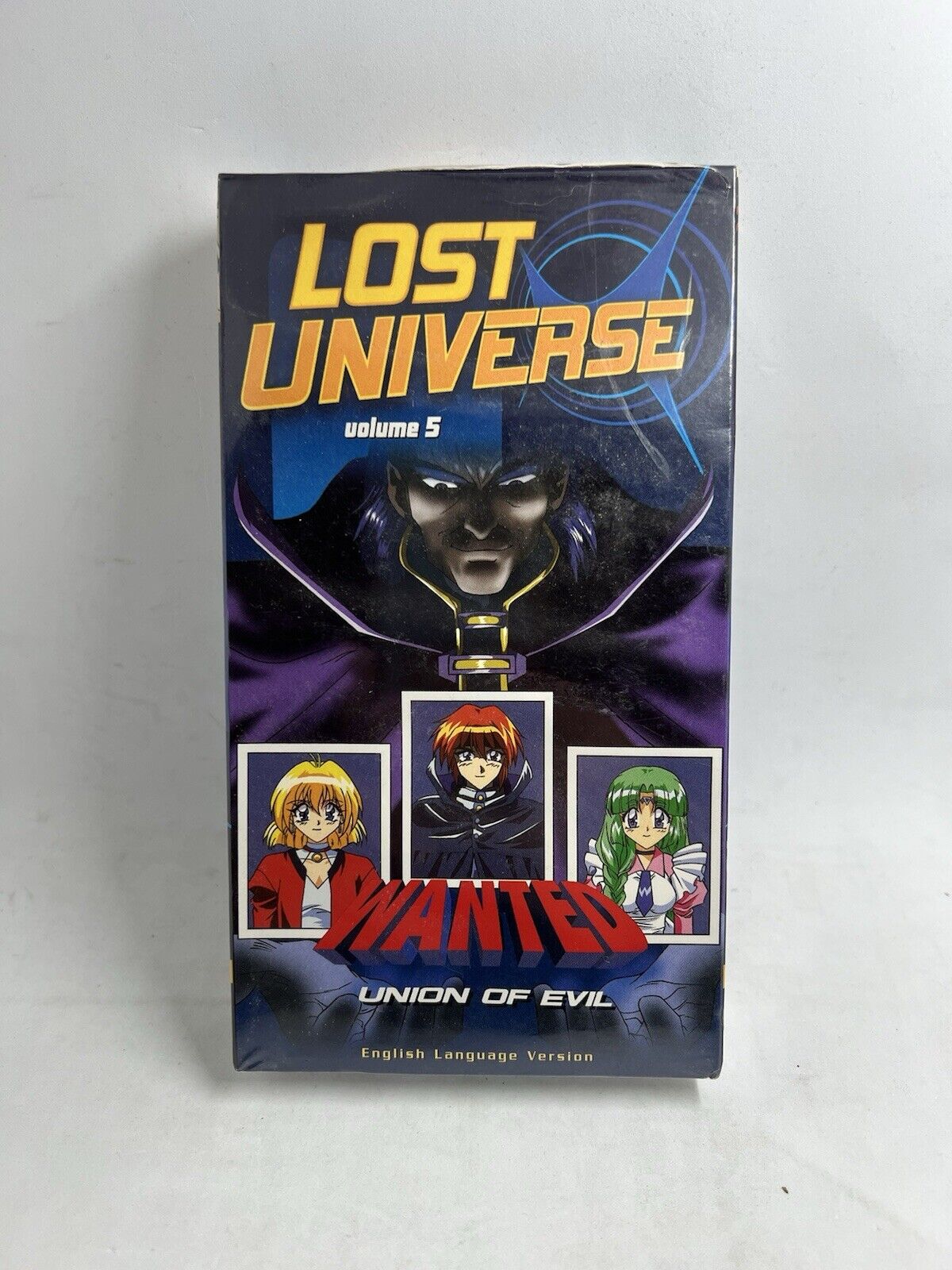 VHS| Lost Universe: Union Of Evil |Volume 5 Anime English 2000 NEW Tv Tokyo Rare