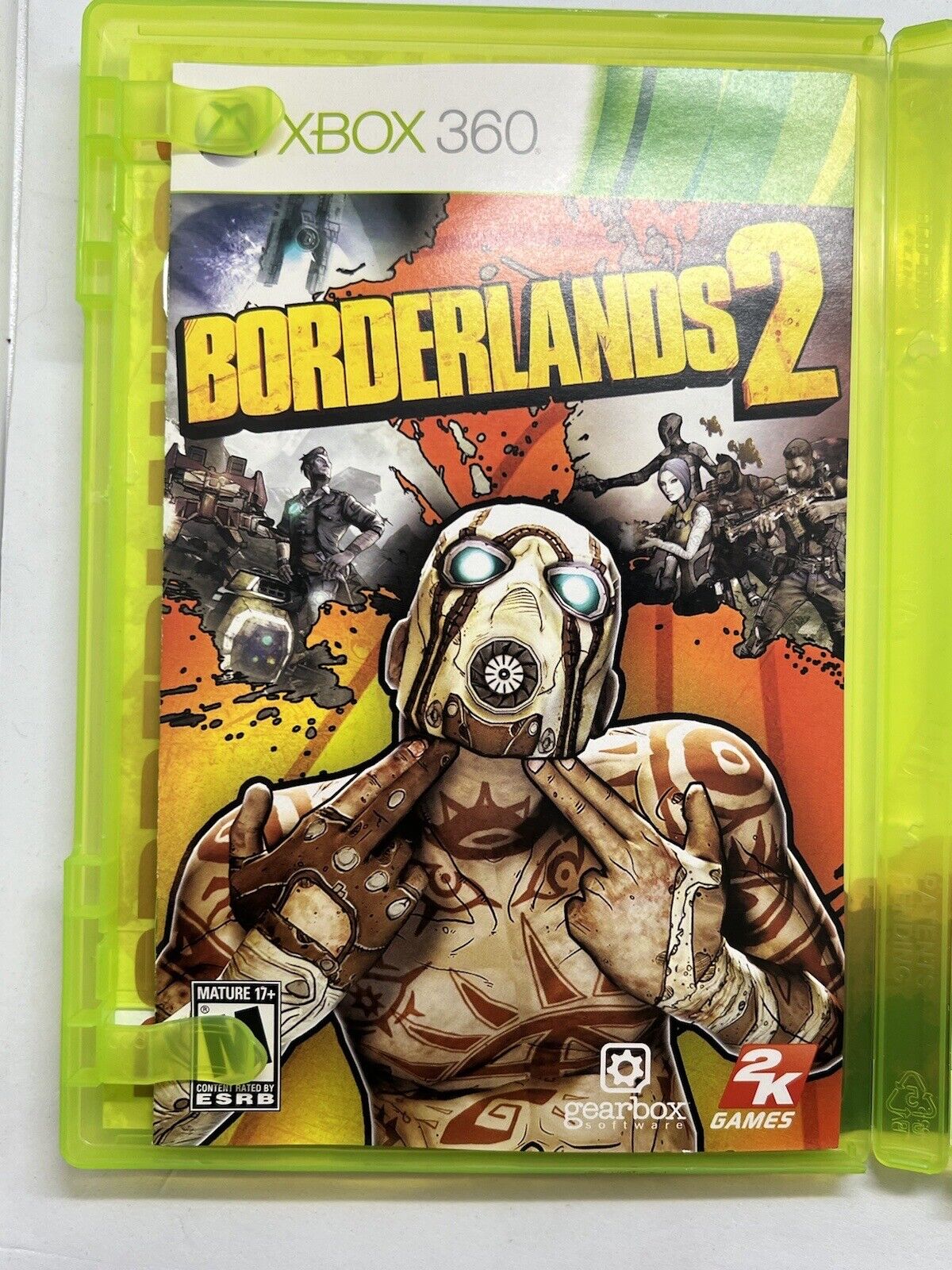 Borderlands 2 (Microsoft Xbox 360, 2012) Splitscreen Couch Co-op Multiplayer