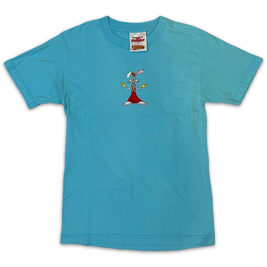 The Hundreds X Roger Rabbit Shirt Men Small Blue Shirt Disney Embroidered