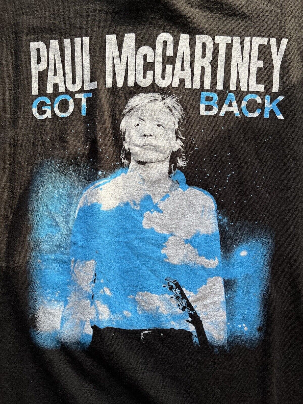 2022 Paul Mccartney Got Back Tour The Beatles. Crew black CONCERT Mens Size XL