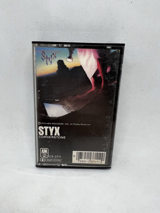 Styx Cornerstone Cassette Tape 1979 Album Pop Rock 70's A&M