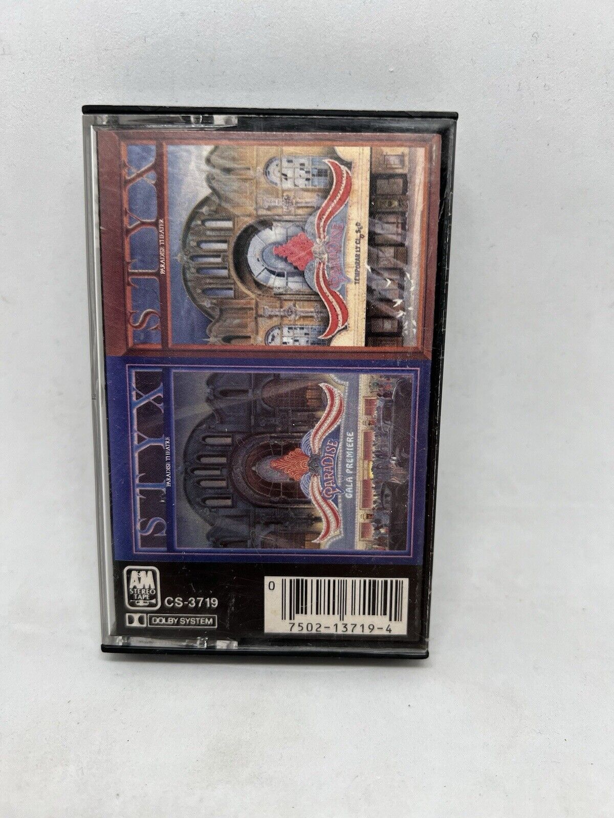 Paradise Theater Styx (Cassette, 1980, A&M CS-3719) Music Tape She Cares