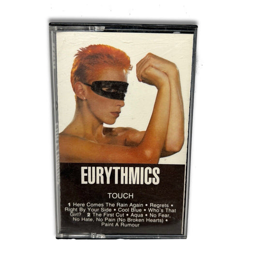 Eurythmics TOUCH Cassette, 1984, RCA Here Comes the Rain Again Retro