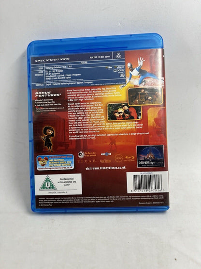 THE INCREDIBLES | 2004 | Disney PIXAR Blu-ray MOVIE 2001 Uk Release