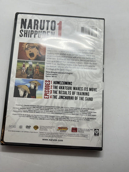 Naruto Shippuden DVD 2007 Volume 1,2,3. Sealed, NiB. Orginal And Uncut. Lot Of 3