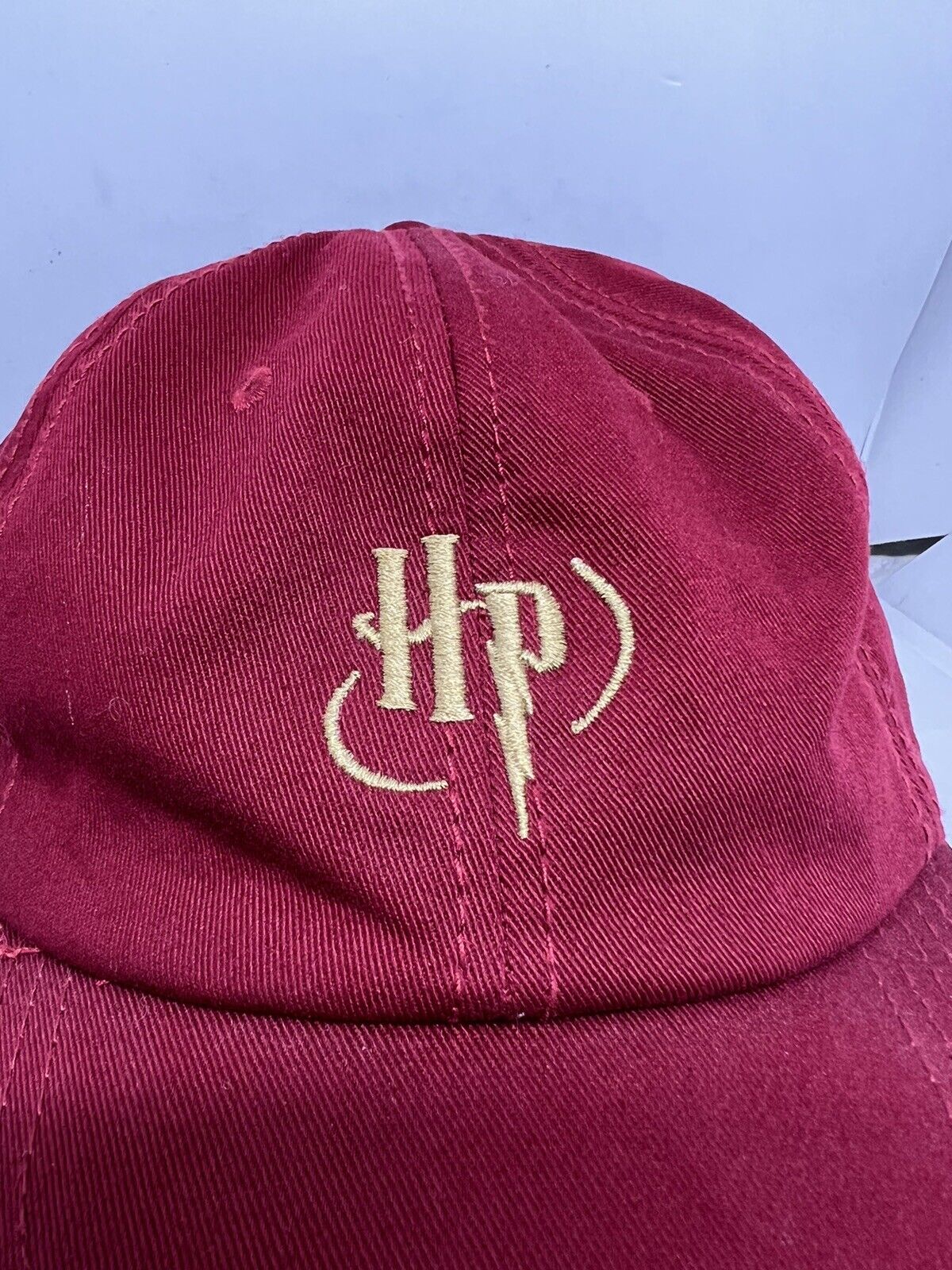 Harry Potter Logo Maroon Baseball Cap