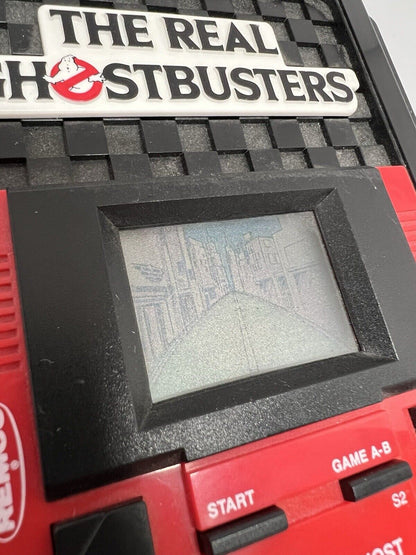 The Real Ghostbusters Handheld Game Remco 1988 With Original Manual. Clean!