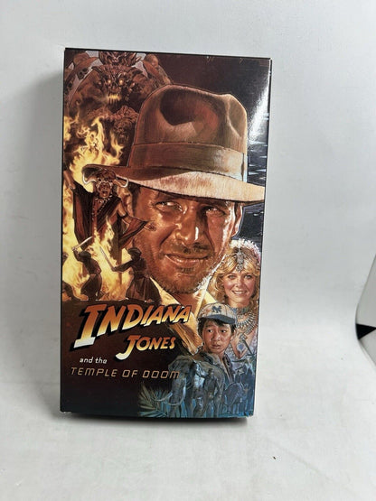 Indiana Jones Set |  Adventure Collection. VHS. 1999,3-Tape Set Bundle Spielberg