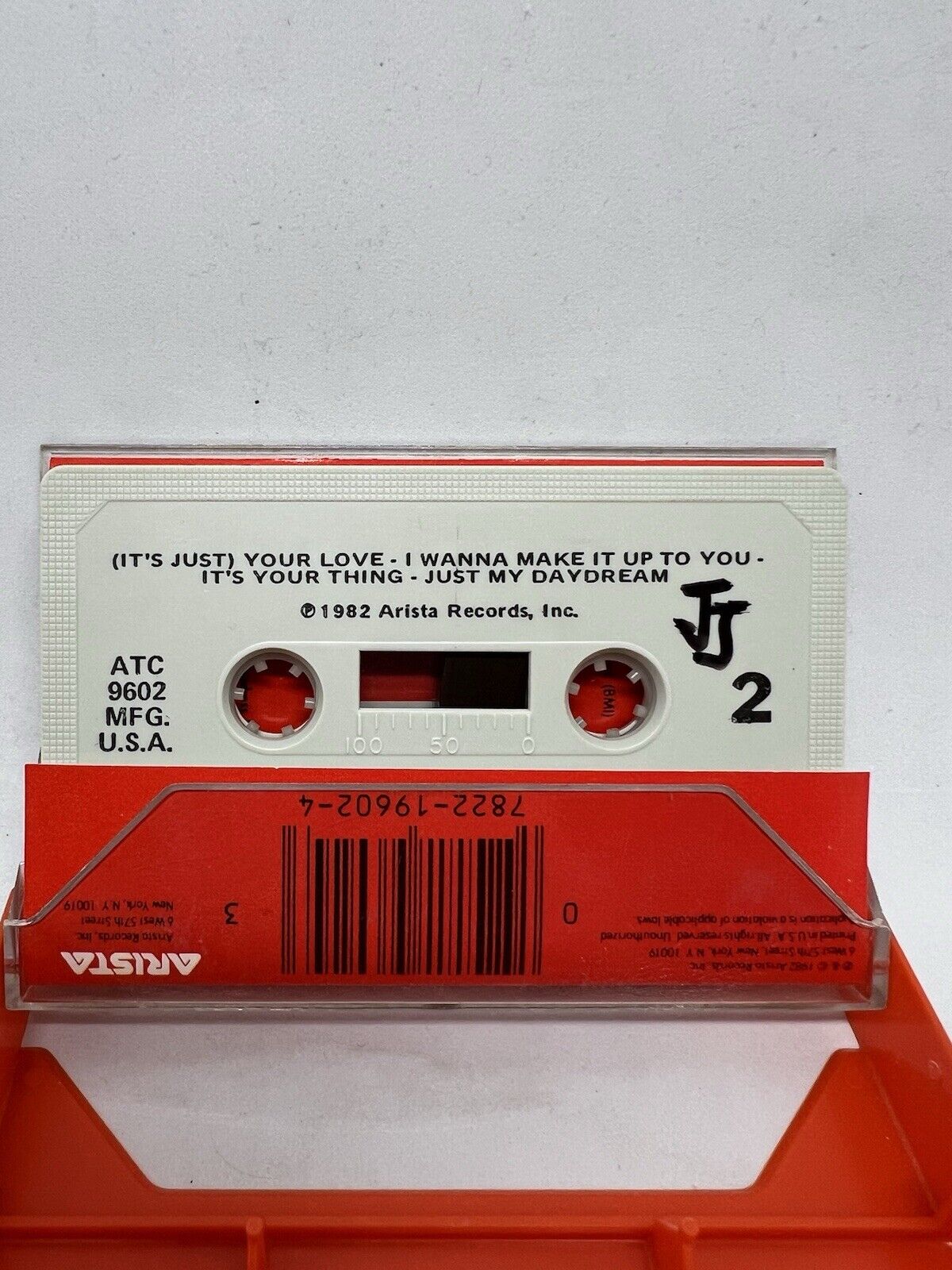 Jump To it - Aretha Franklin. Music Cassette Tape - Arista (1982)