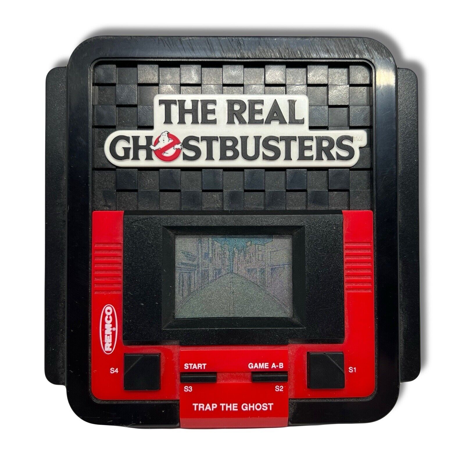 The Real Ghostbusters Handheld Game Remco 1988 With Original Manual. Clean!