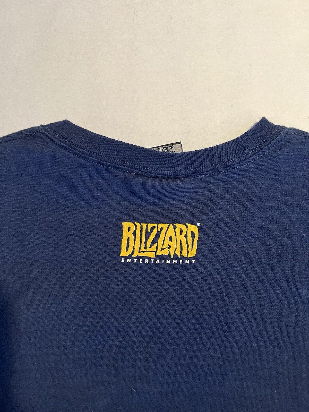 2006 World of Warcraft “Level?? Humanoid” T-shirt Blizzard WOW  Jinx Large Blue