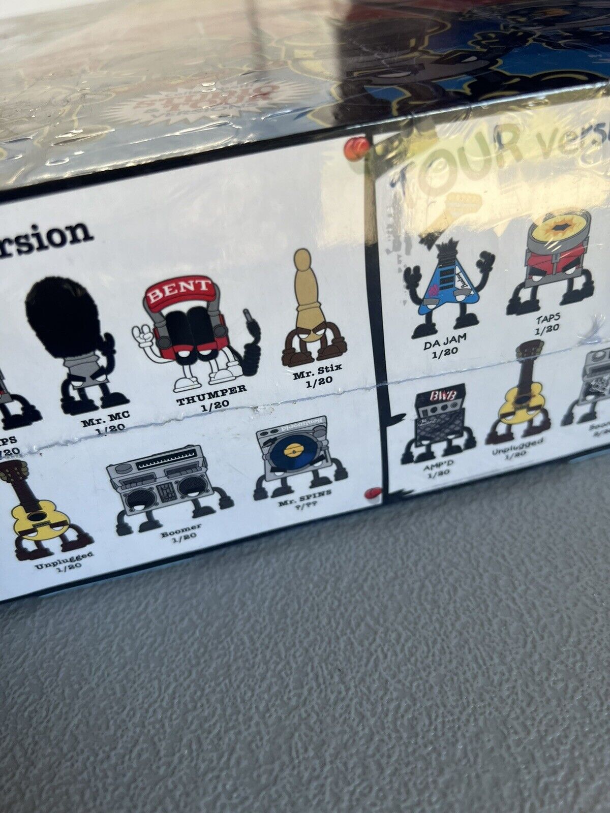 SEALED Kidrobot x MAD Bent World Beats Complete Set Studio Tour Figures HipHop