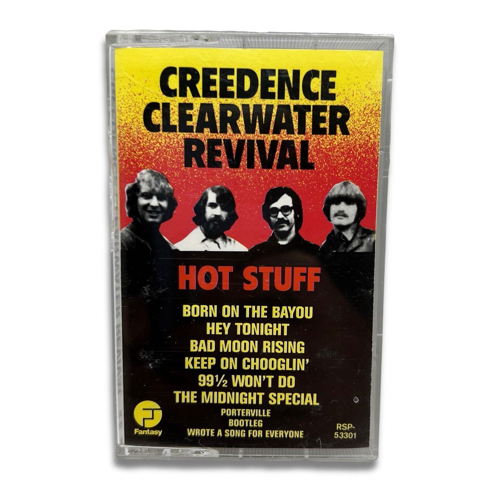 Creedence Clearwater Revival - Hot Stuff (Cassette Tape, 1987, Fantasy)