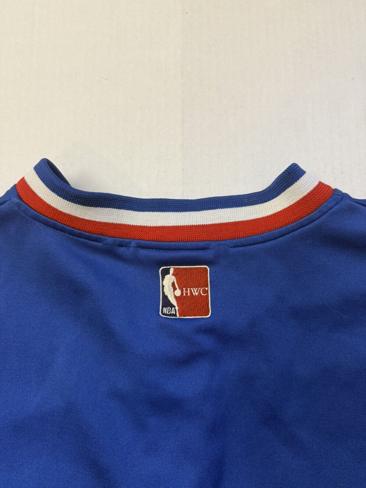 VTG Majestic NBA Hardwood Classics 2XL XXL New Jersey Nets Warm-Up SNAP Jersey