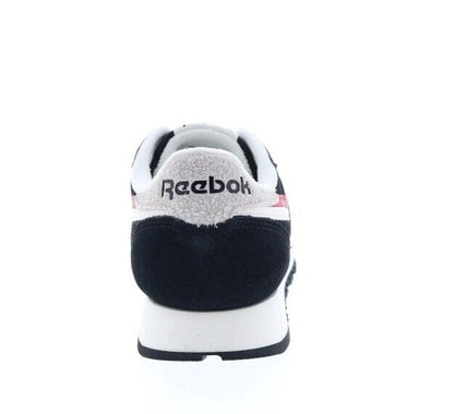 Reebok Classic Leather M 5.5/W  Black Suede Lace Up Lifestyle Sneakers Shoes