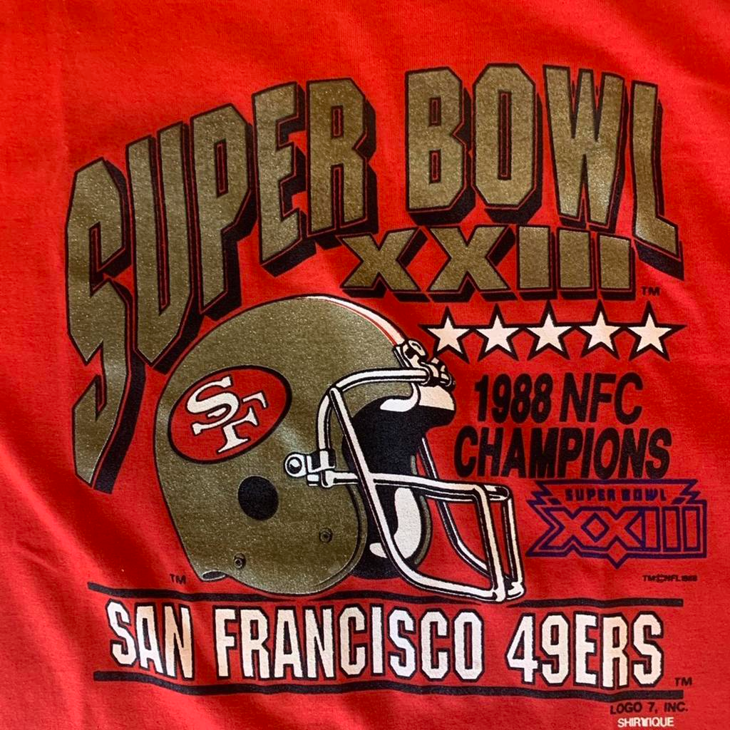 Vintage 1988 49ers Super Bowl