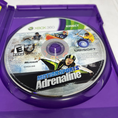 Motionsports: Adrenaline - Xbox 360 Disc, Case, And Manual