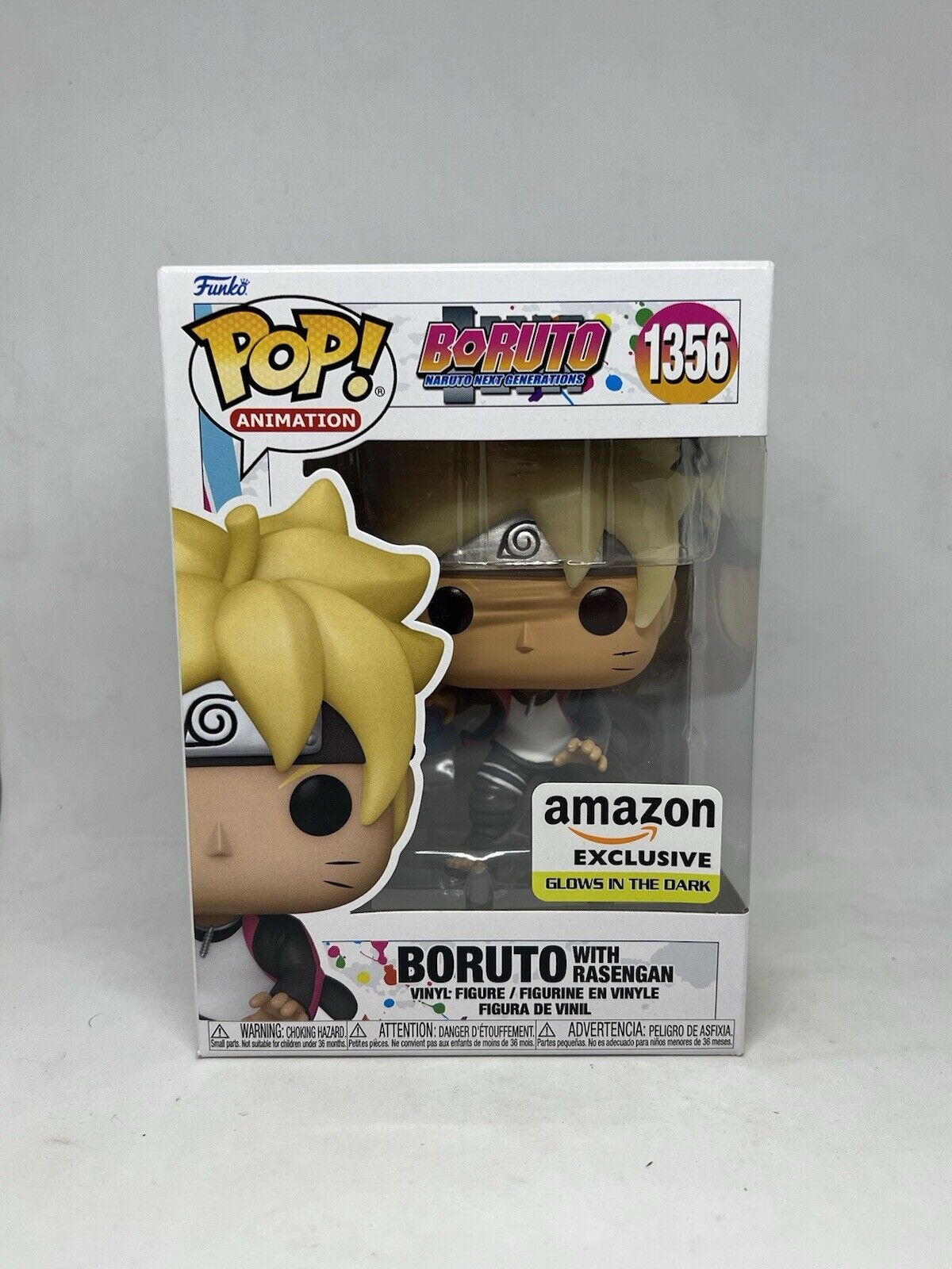 Funko Pop Animation: BORUTO w/ RASENGAN #1356 Glow in the Dark Amazon Exclusive!