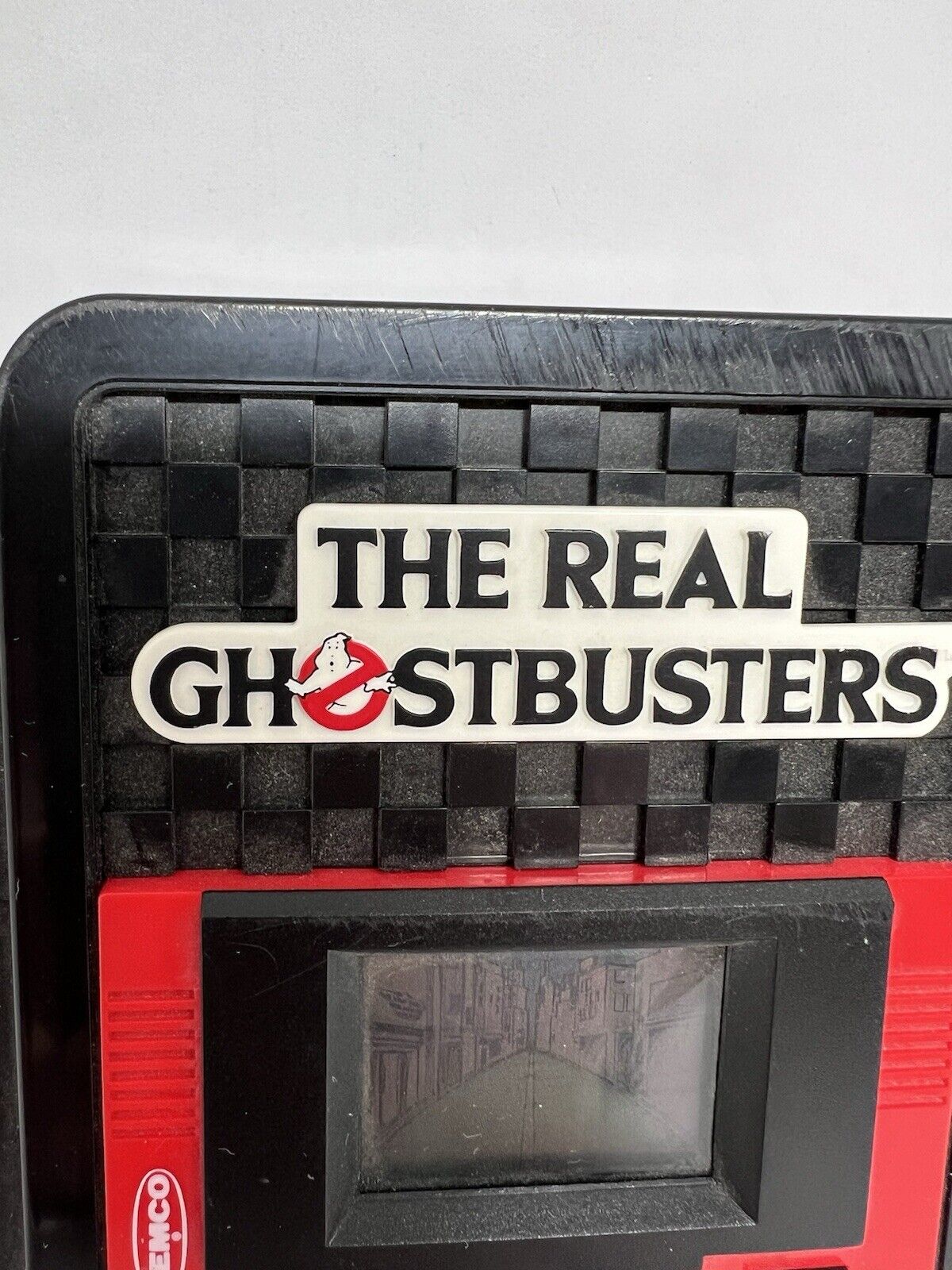 The Real Ghostbusters Handheld Game Remco 1988 With Original Manual. Clean!