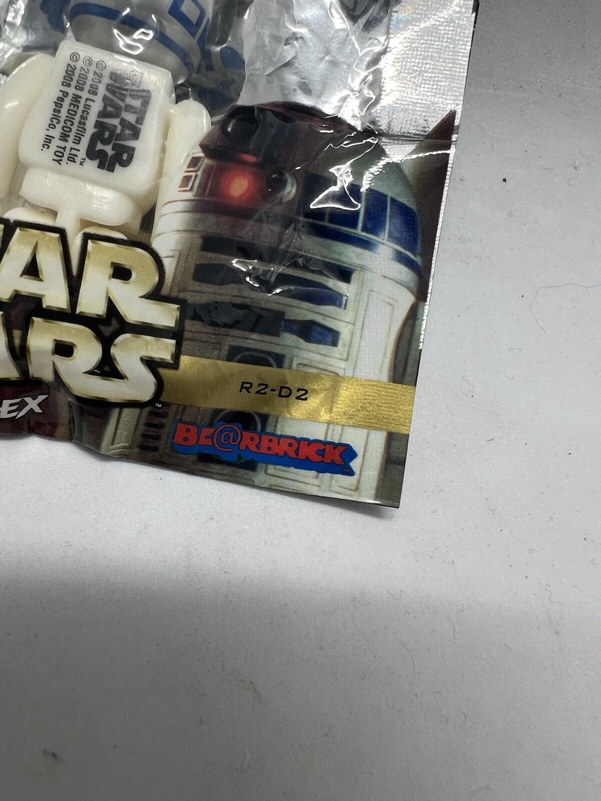 Medicom Star Wars Celebration Japan Pepsi Nex Bearbrick R2D2 Charm Keychain 2008