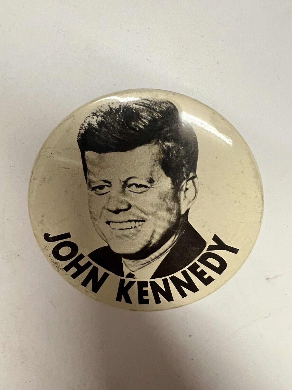 RARE John F. Kennedy JFK 1960 Campaign pin Button Political A.A.A. Novelty 3"W