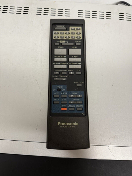 Original Panasonic VSQS0570 Remote Control Clean PV3720B PV4720 VHS Vintage Tape