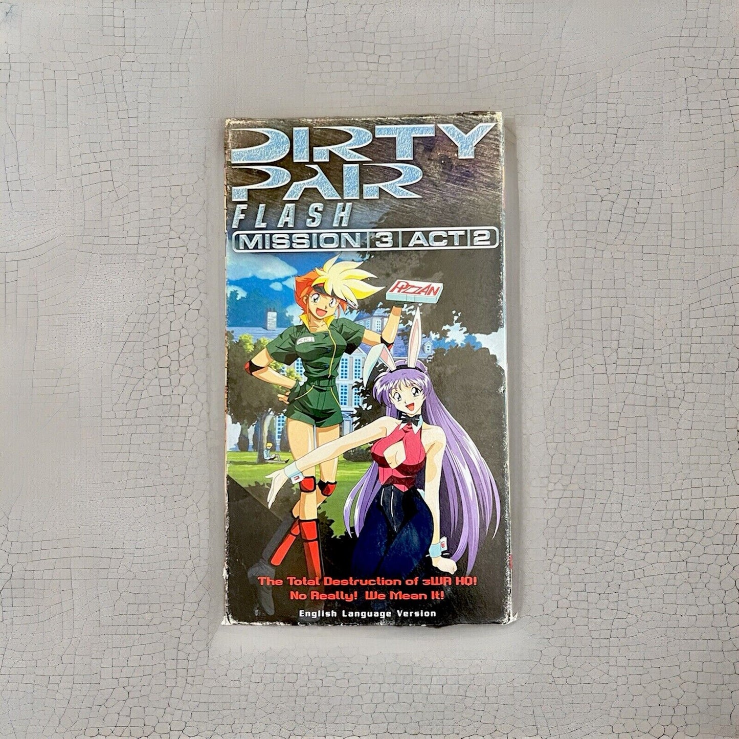 Dirty Pair Flash - Mission 3: Act 2 (VHS, 1998, Subtitled, Japanese, Animated)