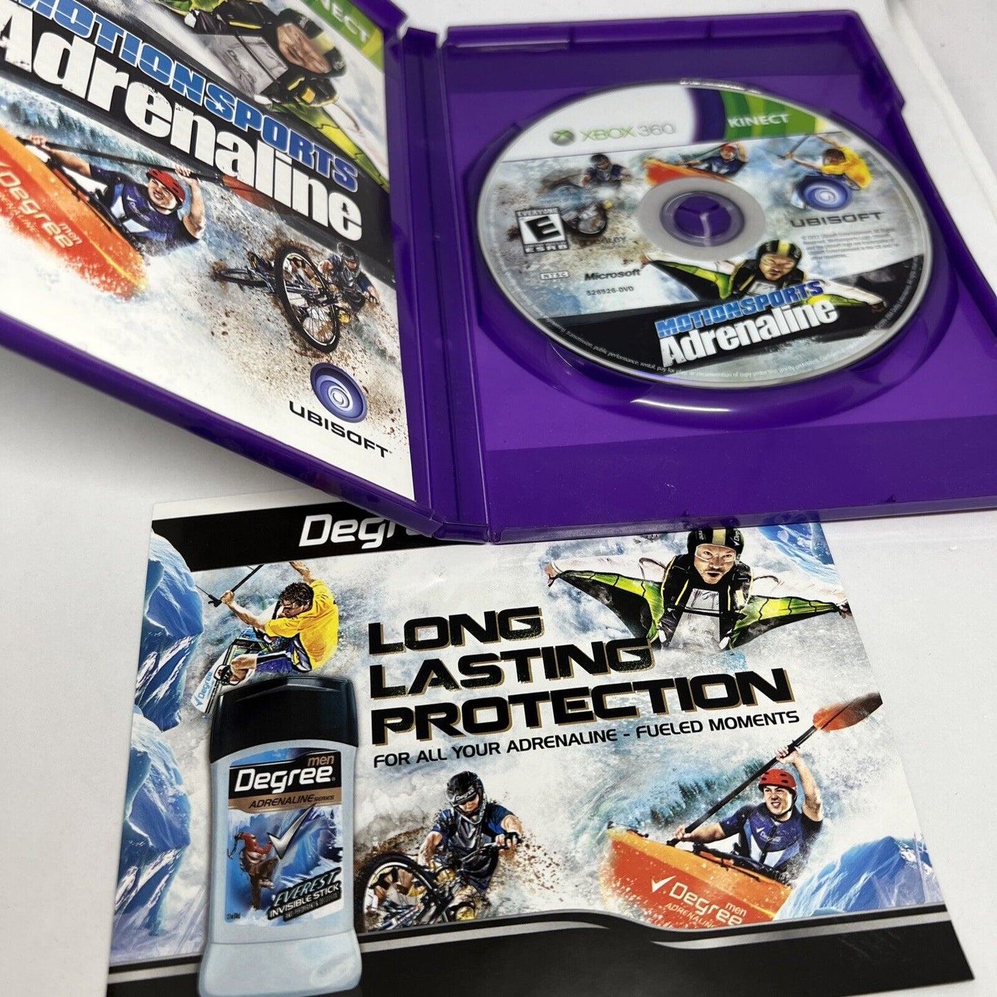 Motionsports: Adrenaline - Xbox 360 Disc, Case, And Manual