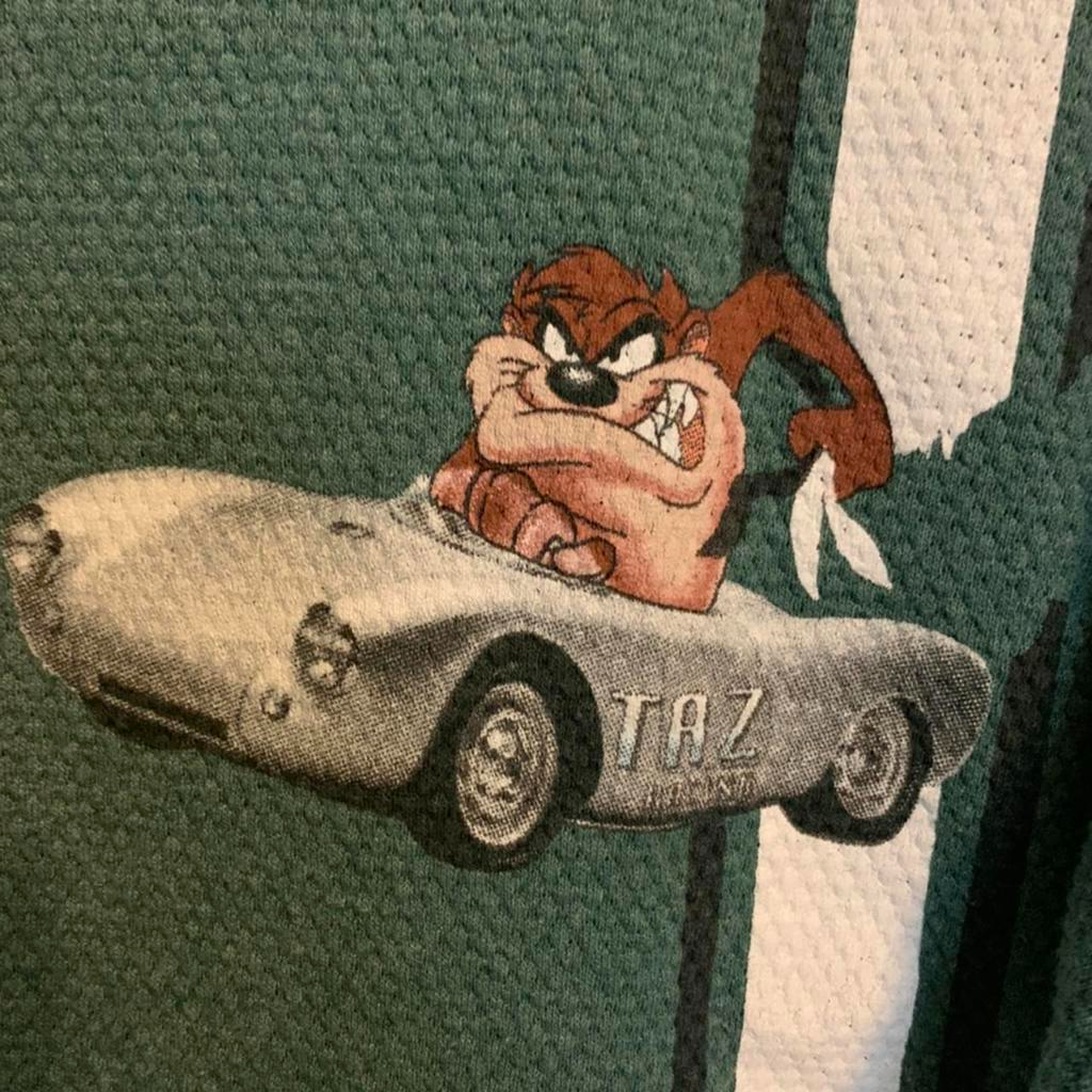 Vintage Looney Tunes Taz Textured