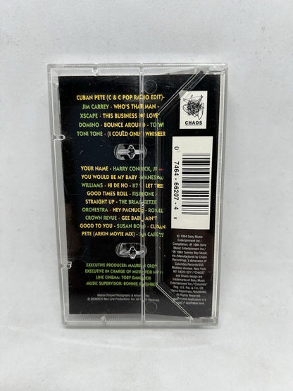 The Mask Motion Picture Soundtrack Chaos/Columbia 1994 Cassette Jim Carry