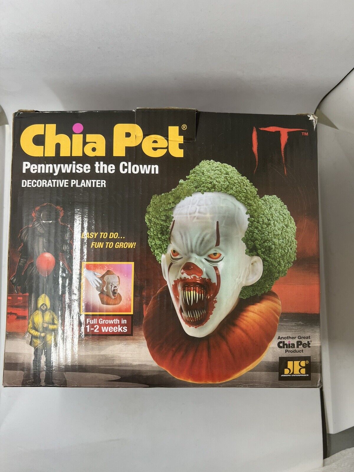 7/11 Exclusive. Pennywise The Clown Chia Pet. Stephen King’s IT