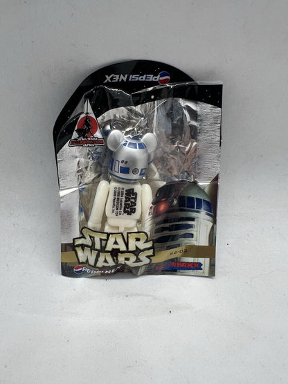 Medicom Star Wars Celebration Japan Pepsi Nex Bearbrick R2D2 Charm Keychain 2008